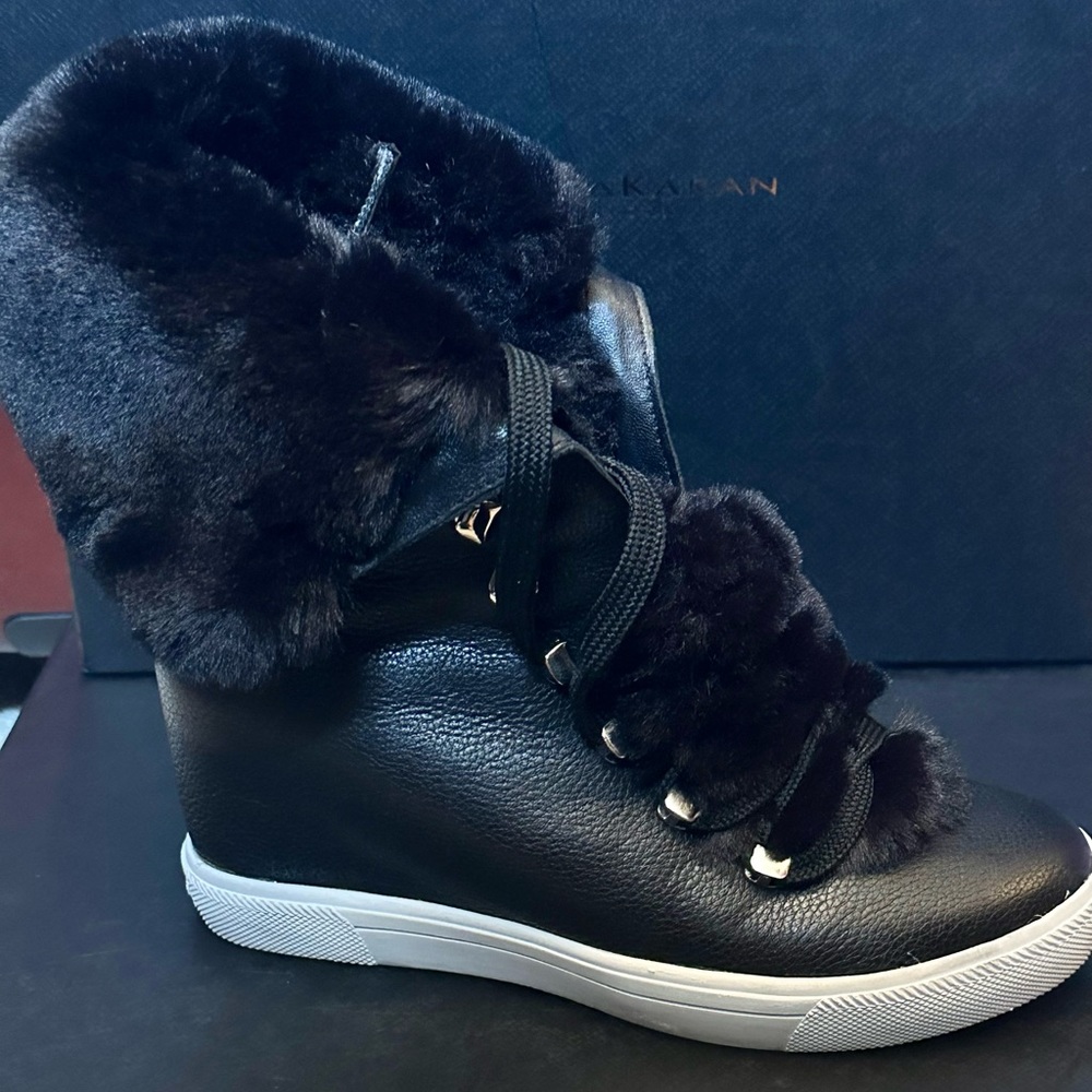 Donna Karan Cristin Wedge Boot